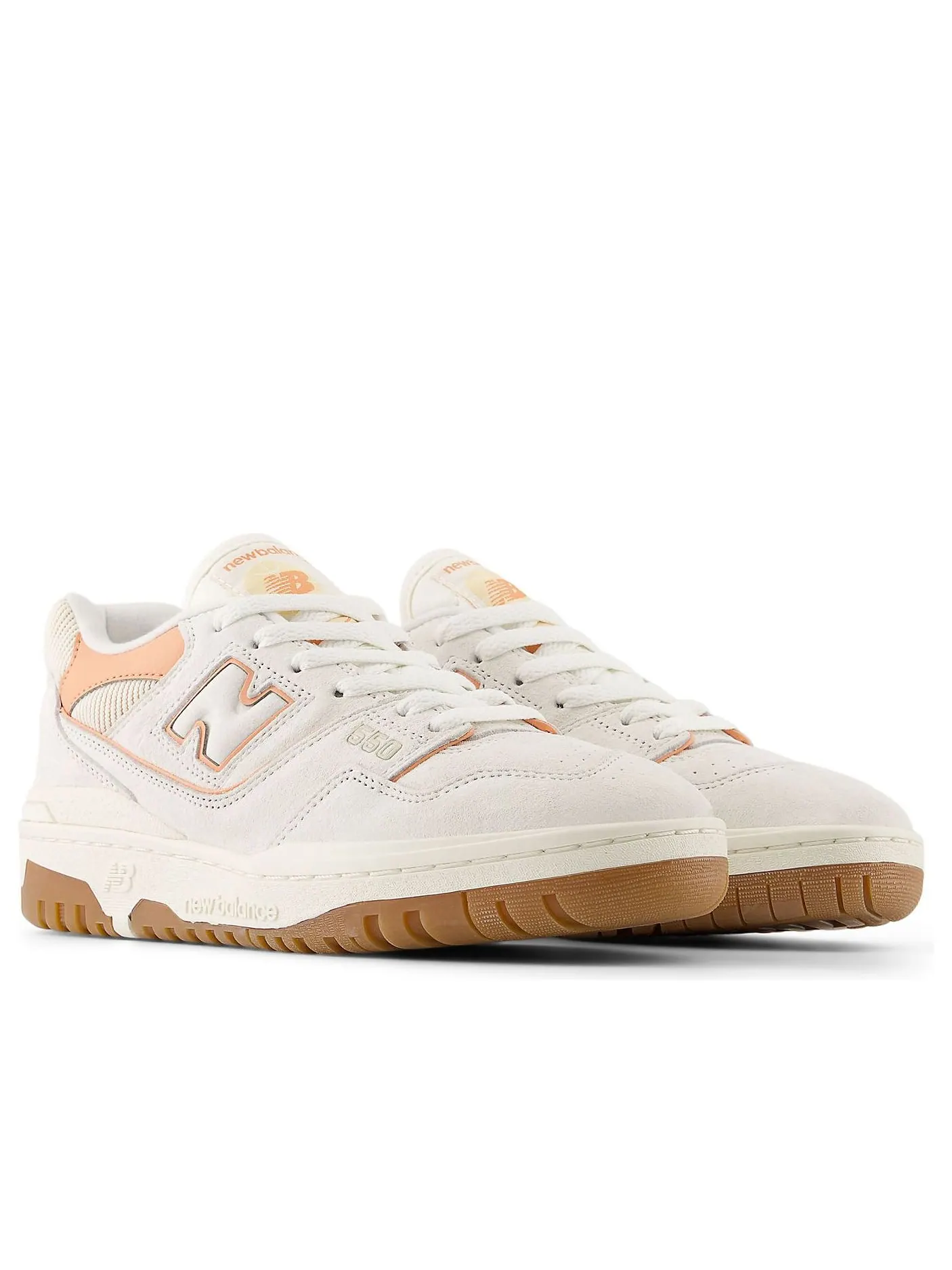 (WMNS) New Balance 550 'Sea Salt Peach Nectar' — изображение 3 из 6, белый
