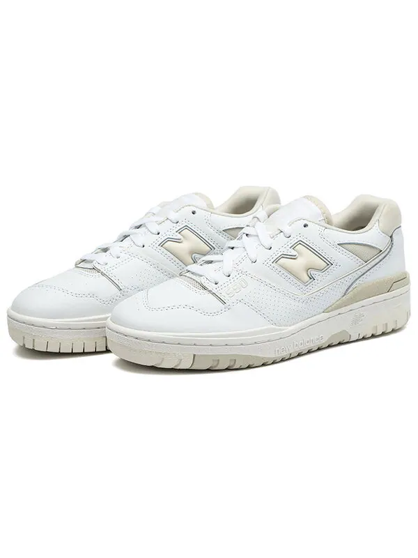 Кроссовки 550 New Balance — изображение 3 из 4, кремовый/белый