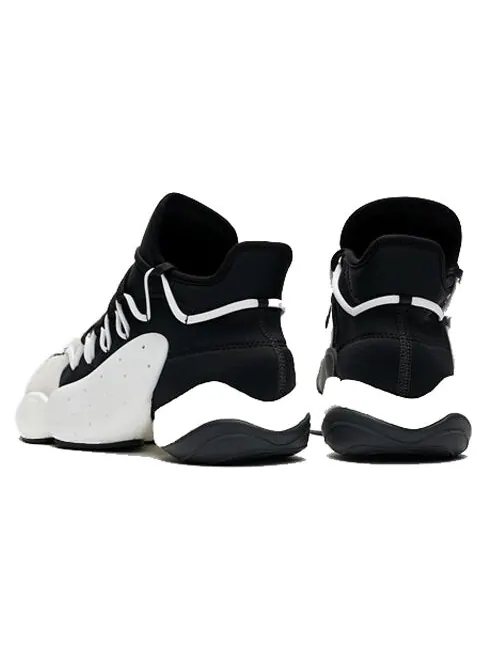 Кроссовки adidas Y-3 BYW BBall 'White Black' — изображение 3 из 4, черный/белый