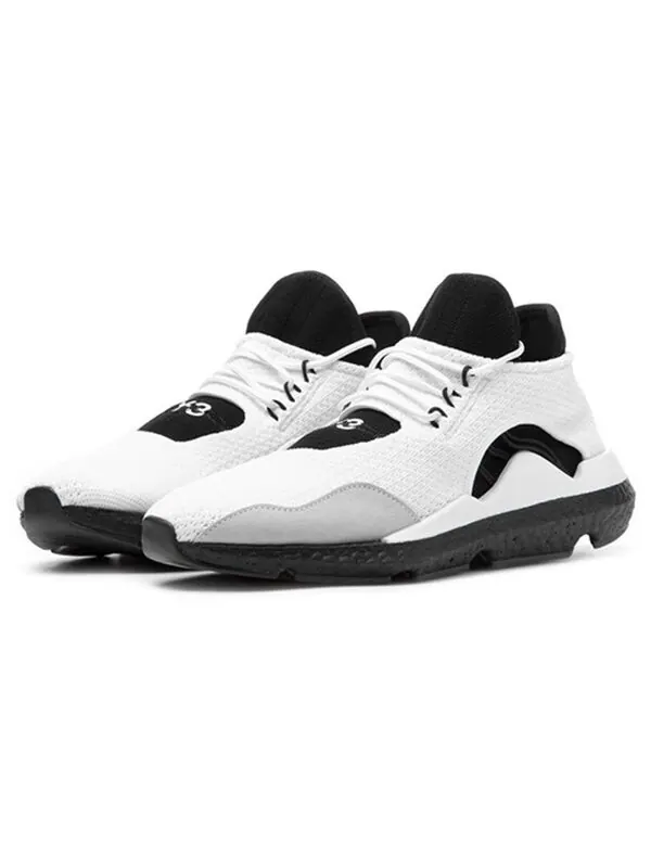 Кроссовки Adidas Y-3 Saikou 'Cloud White Black' — изображение 3 из 4, черный / белый