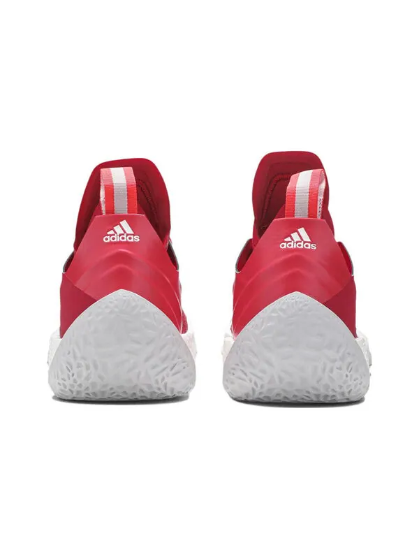 Кроссовки Harden Vol.2 Adidas — изображение 3 из 4, красный/белый