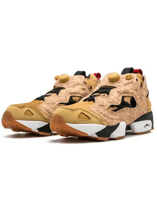 Кроссовки sbtg x limited edt x instapump fury 'feline fury' Reebok — изображение 3 из 4, хаки/черный