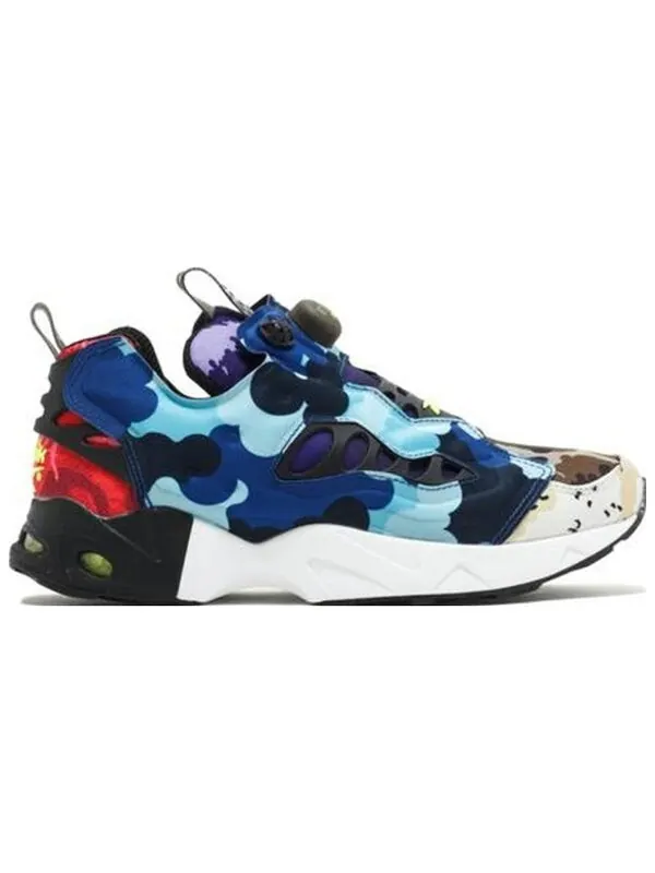 Кроссовки instapump fury road cc 'what the camo' Reebok — изображение 2 из 4, черный