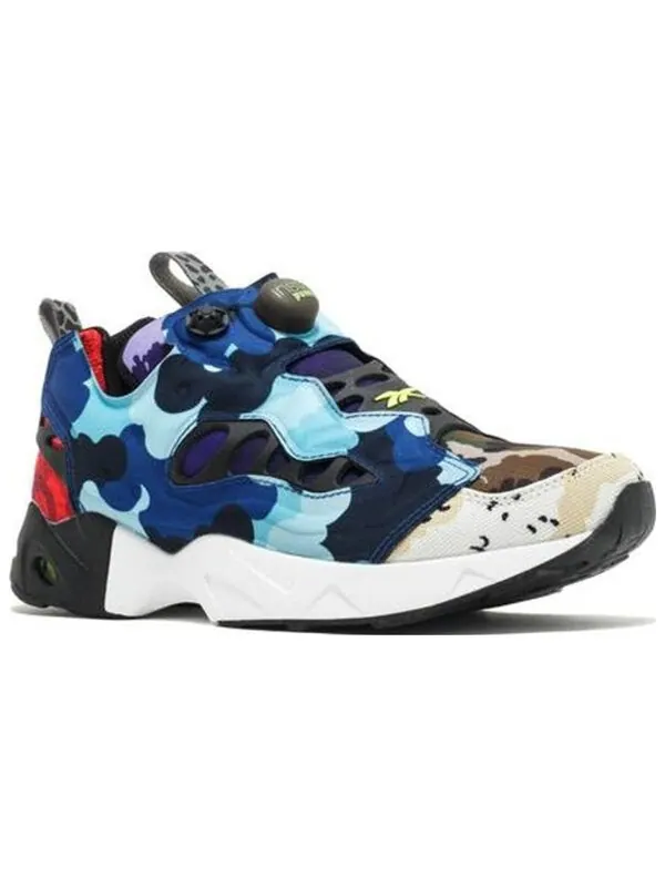 Кроссовки instapump fury road cc 'what the camo' Reebok — изображение 3 из 4, черный