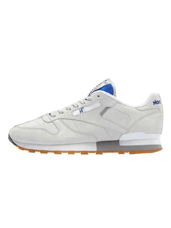 Кроссовки kendrick lamar x classic leather 'skull grey' Reebok — изображение 2 из 4, серый