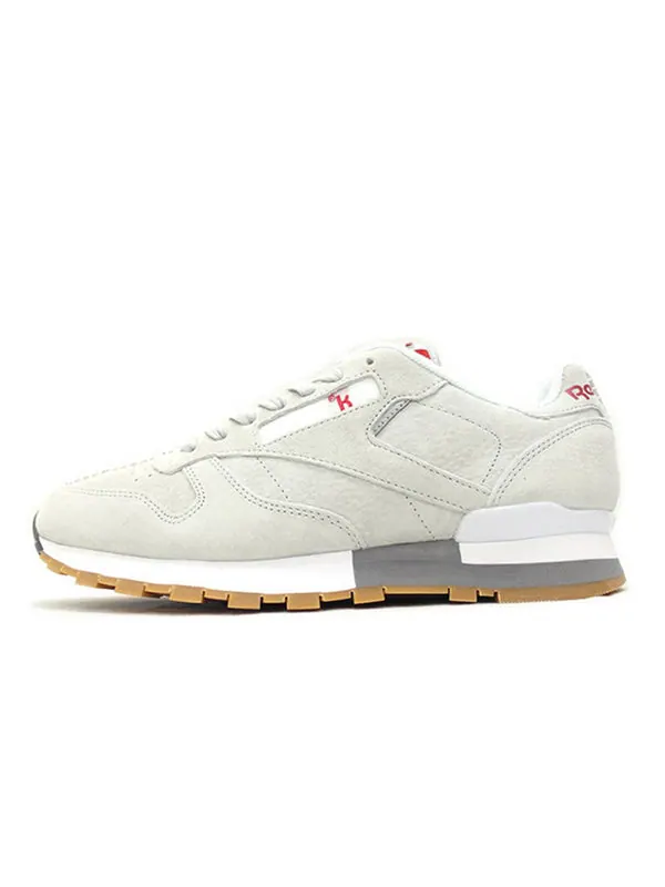 Кроссовки kendrick lamar x classic leather 'skull grey' Reebok — изображение 3 из 4, серый