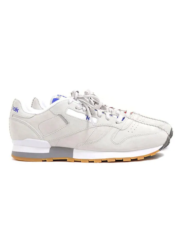 Кроссовки kendrick lamar x classic leather 'skull grey' Reebok — изображение 4 из 4, серый