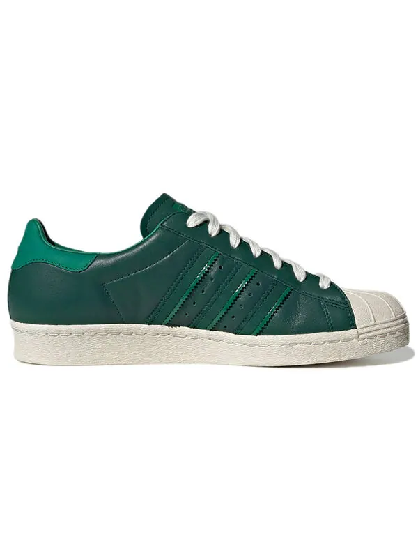 Кроссовки оригинал суперзвезда 80-х Adidas — изображение 2 из 4, зеленый