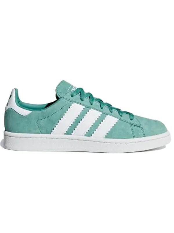 Кроссовки campus 'true green' Adidas — изображение 2 из 4, бежевый/белый/зеленый