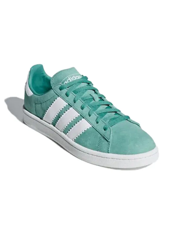 Кроссовки campus 'true green' Adidas — изображение 3 из 4, бежевый/белый/зеленый