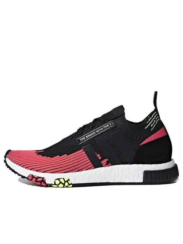 Кроссовки nmd_racer Adidas — изображение 1 из 4, черный/розовый