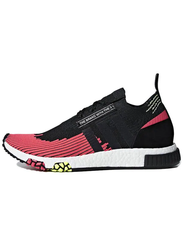 Кроссовки nmd_racer Adidas — изображение 2 из 4, черный/розовый