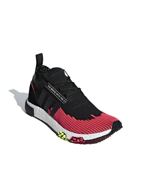 Кроссовки nmd_racer Adidas — изображение 4 из 4, черный/розовый