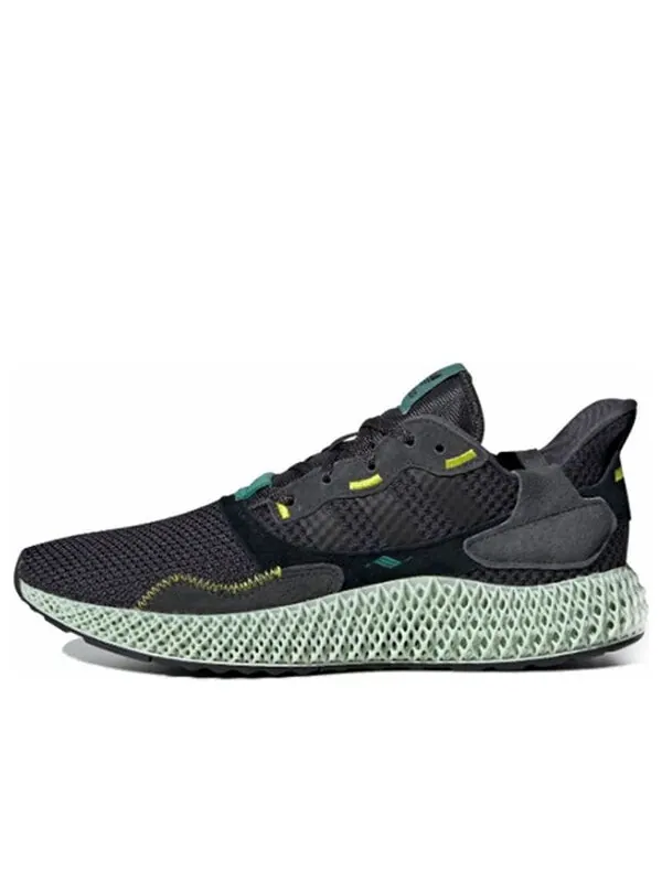 Кроссовки zx 4000 futurecraft 4d Adidas — изображение 1 из 4, черный/зеленый