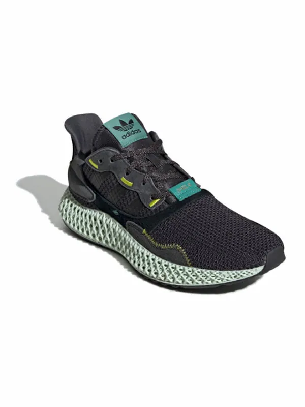 Кроссовки zx 4000 futurecraft 4d Adidas — изображение 2 из 4, черный/зеленый