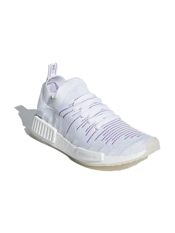 Кроссовки nmd_r1 stlt pk Adidas — изображение 2 из 4, белый