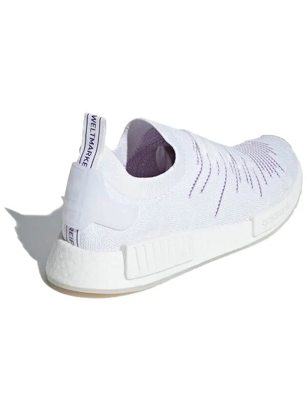 Кроссовки nmd_r1 stlt pk Adidas — изображение 3 из 4, белый