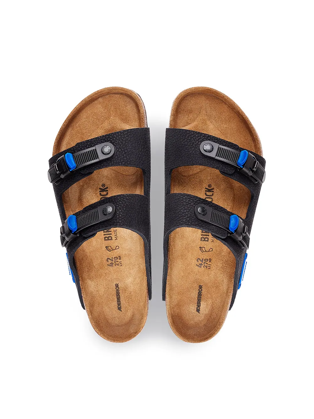 Шлепанцы Birkenstock x Ader Error Arizona Tech Sandals 'Black' — изображение 3 из 4, черный