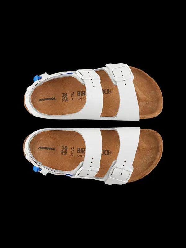 Тапочки x ader error milano sandals 'tech white' Birkenstock — изображение 3 из 4, белый