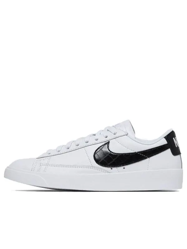 Кроссовки блейзер низкий Nike — изображение 1 из 4, белый/черный