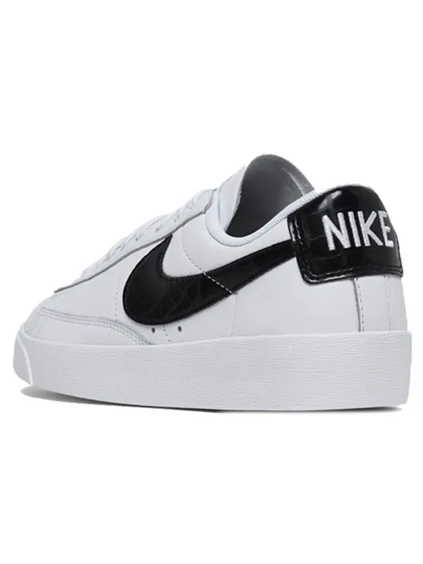 Кроссовки блейзер низкий Nike — изображение 2 из 4, белый/черный