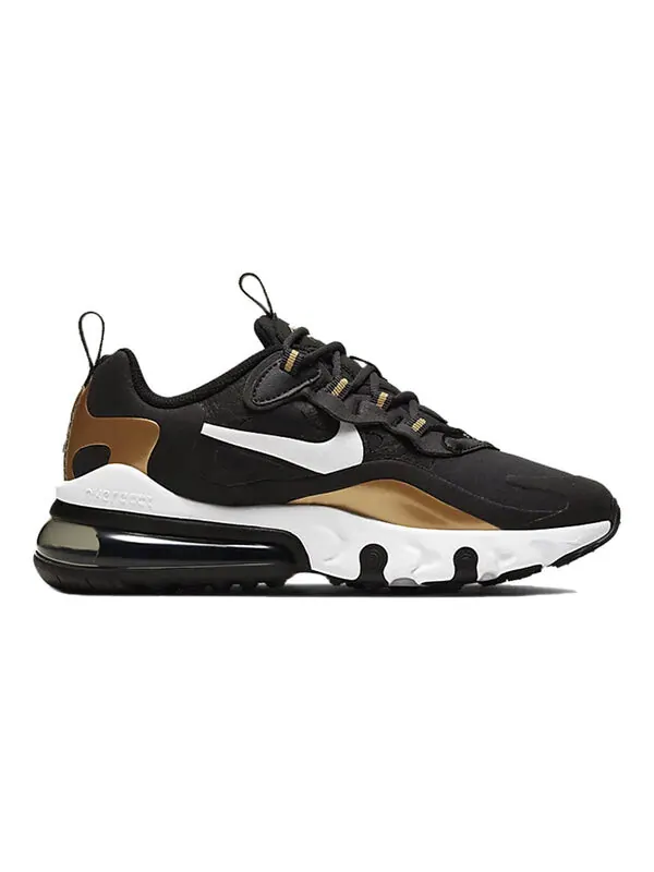 Кроссовки air max 270 react Nike — изображение 2 из 4, черный/золотистый