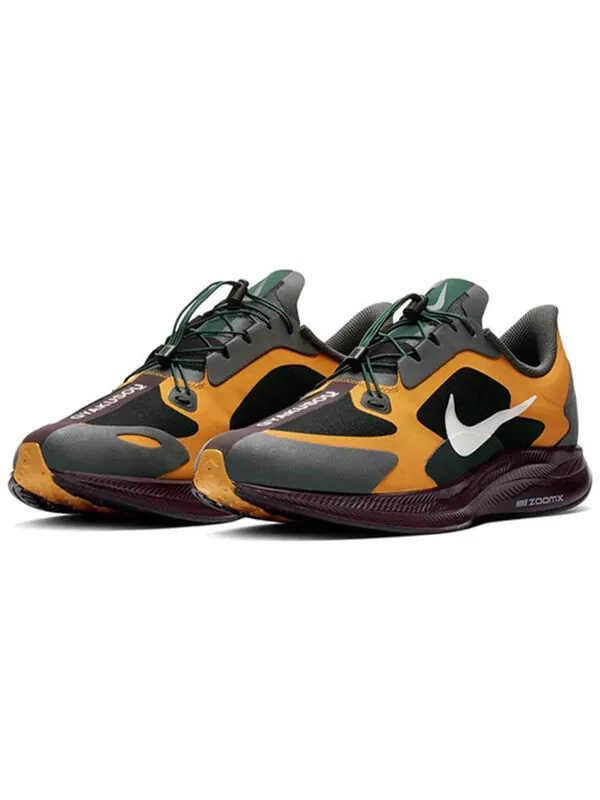 Кроссовки gyakusou x zoom pegasus turbo Nike — изображение 3 из 4, коричневый/желтый