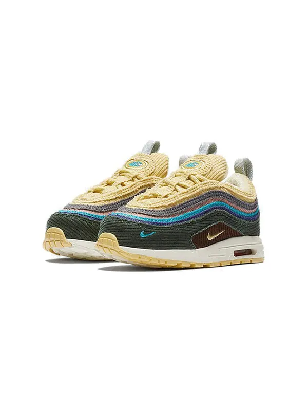 Кроссовки x air max 1 97 Nike — изображение 2 из 4, коричневый/белый