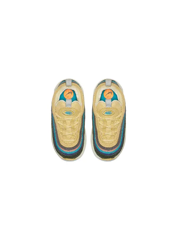 Кроссовки x air max 1 97 Nike — изображение 3 из 4, коричневый/белый