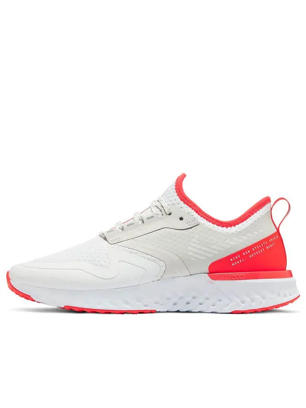 Кроссовки odyssey react 2 shield Nike — изображение 1 из 4, белый/красный/серый
