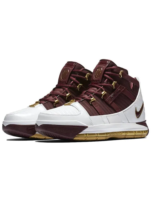 Кроссовки zoom lebron 3 ретро Nike — изображение 3 из 4, красный
