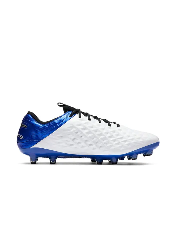 Футбольные бутсы Nike Tiempo Legend 8 Elite AG Pro — изображение 2 из 4, белый/синий