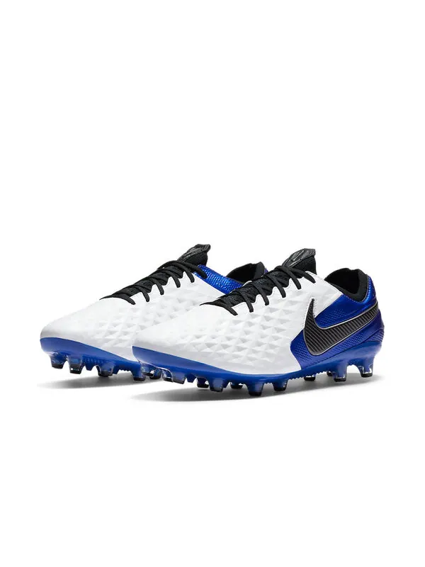 Футбольные бутсы Nike Tiempo Legend 8 Elite AG Pro — изображение 3 из 4, белый/синий