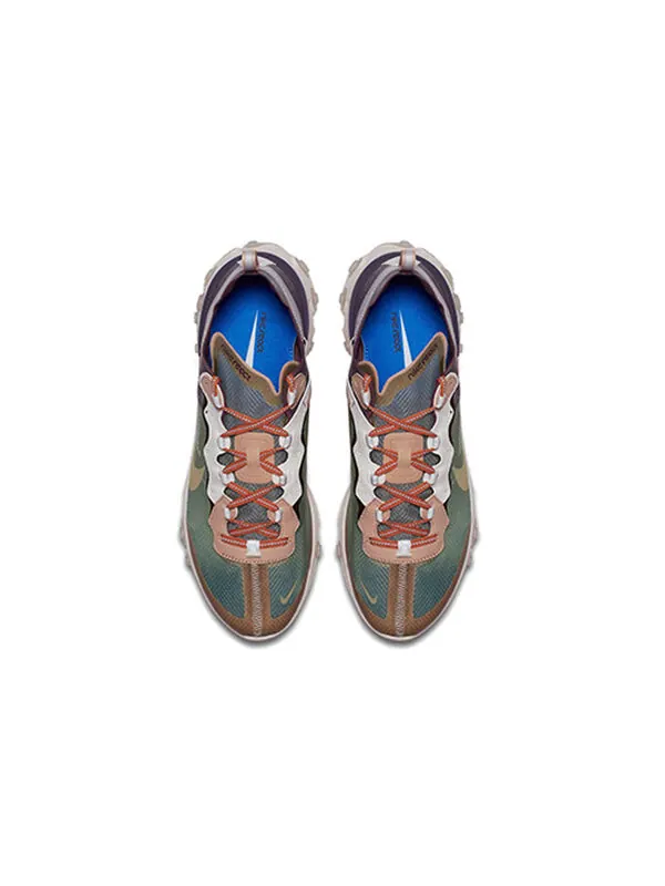 Кроссовки undercover x react element 87 Nike — изображение 2 из 4, зеленый/белый