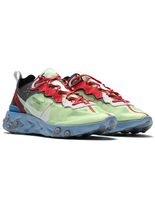 Кроссовки undercover x react element 87 'volt' Nike — изображение 3 из 4, красный-черный-белый