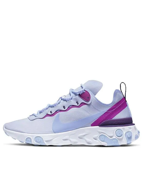 Кроссовки реагируют на элемент 55 Nike — изображение 1 из 4, фиолетовый/синий