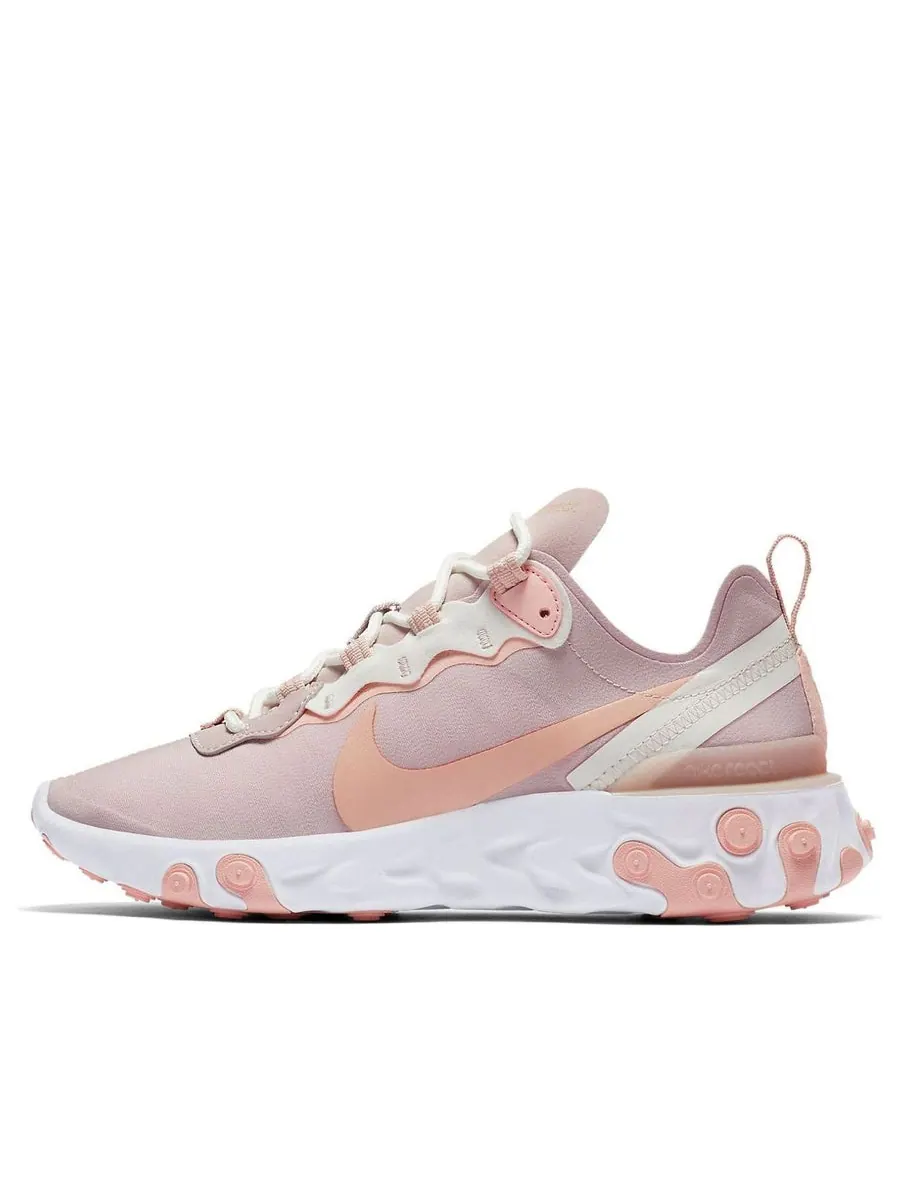 Беговые кроссовки (WMNS) Nike React Element 55 'Platinum Violet' — изображение 1 из 5, фиолетовый