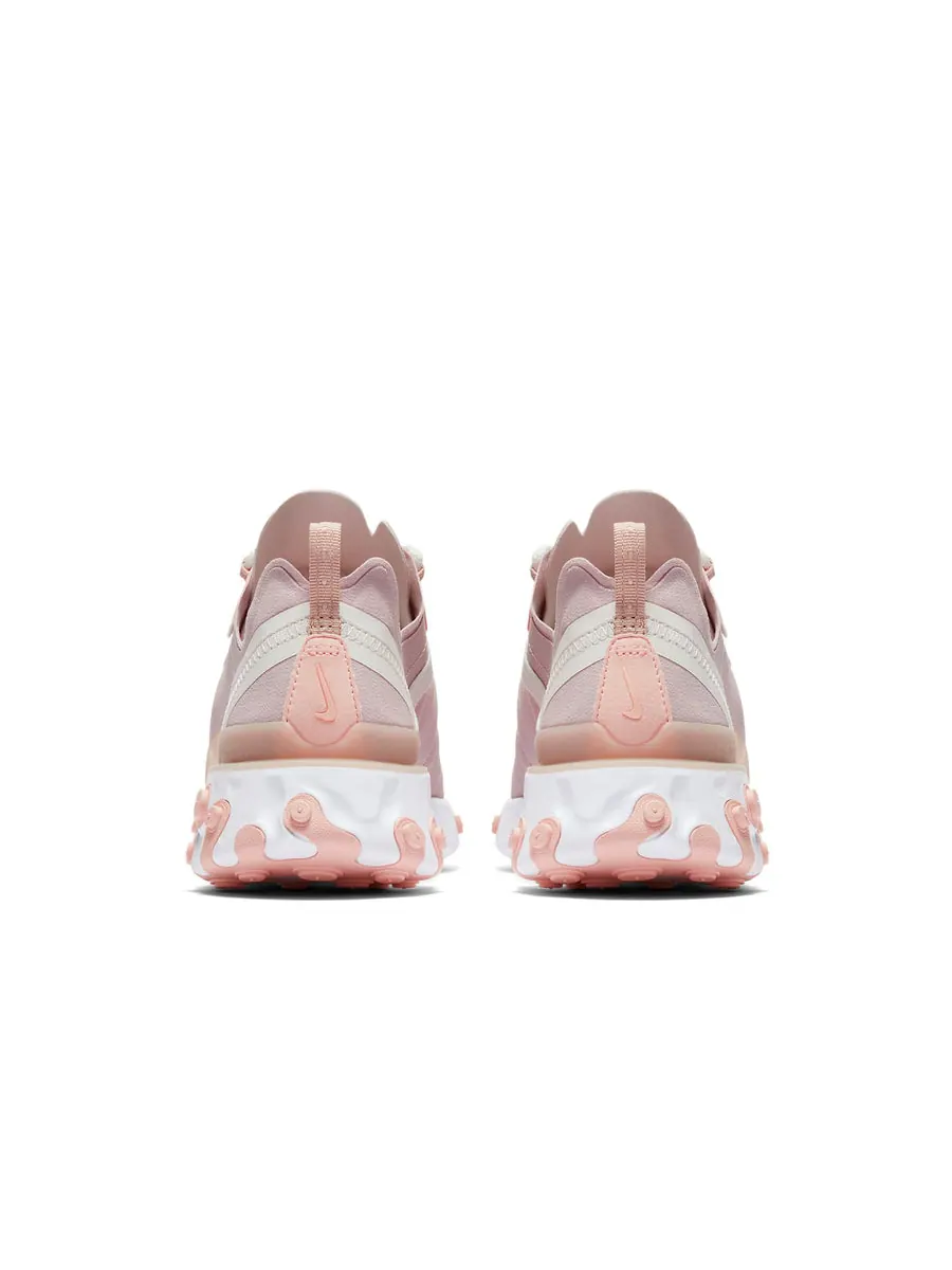 Беговые кроссовки (WMNS) Nike React Element 55 'Platinum Violet' — изображение 4 из 5, фиолетовый