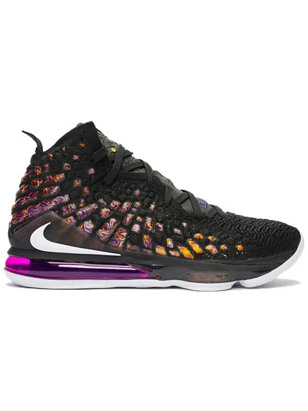 Кроссовки lebron 17 'lakers' Nike — изображение 2 из 4, черный