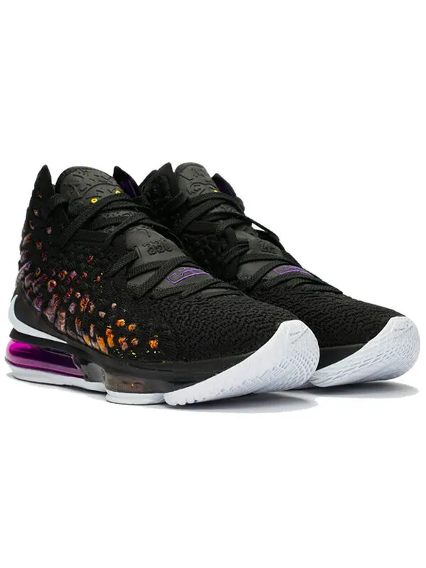 Кроссовки lebron 17 'lakers' Nike — изображение 3 из 4, черный