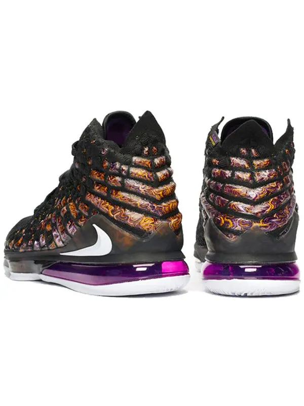 Кроссовки lebron 17 'lakers' Nike — изображение 4 из 4, черный