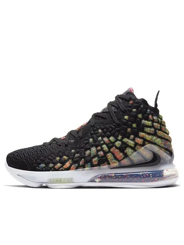 Кроссовки lebron 17 'james gang' Nike — изображение 1 из 4, черный/оранжевый
