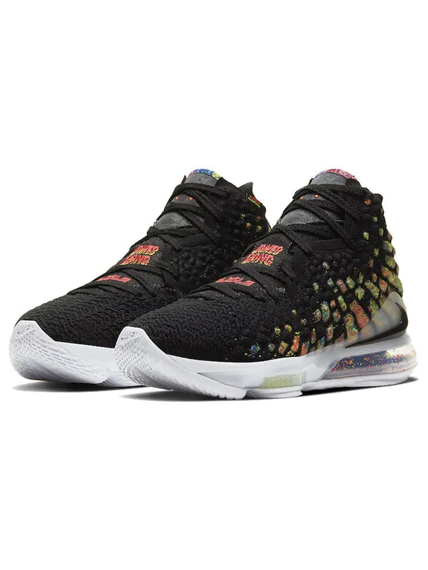 Кроссовки lebron 17 'james gang' Nike — изображение 3 из 4, черный/оранжевый