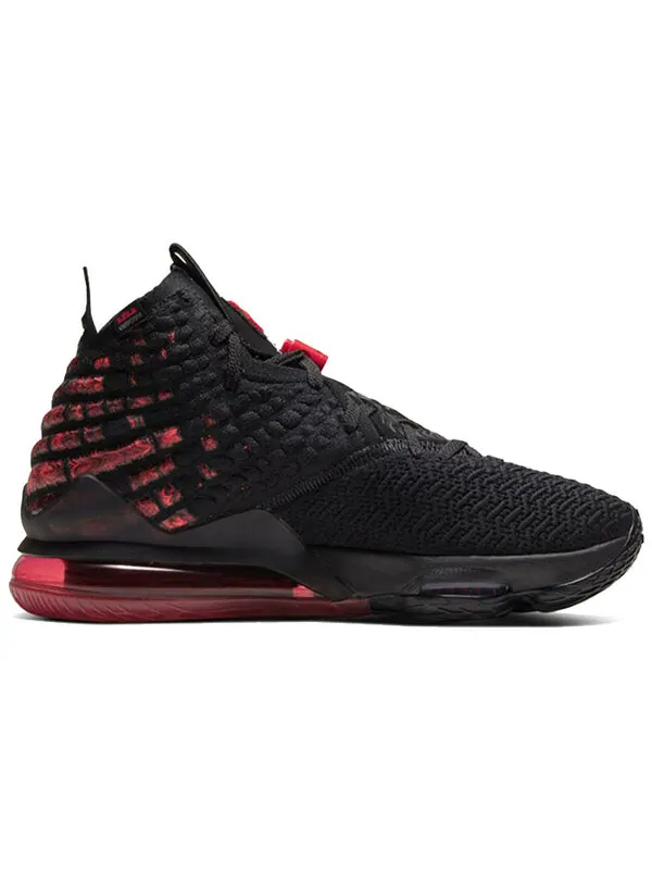 Кроссовки lebron 17 'infrared vi' Nike — изображение 2 из 4, черный/красный/белый