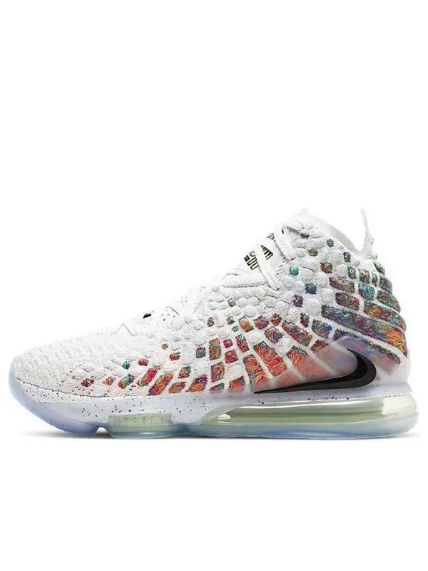 Кроссовки Nike LeBron 17 EP 'Air Command Force' — изображение 1 из 4, белый/черный/мульти