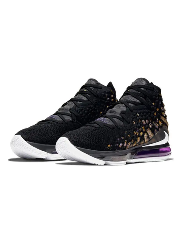 Кроссовки lebron 17 ep 'lakers' Nike — изображение 3 из 4, черный