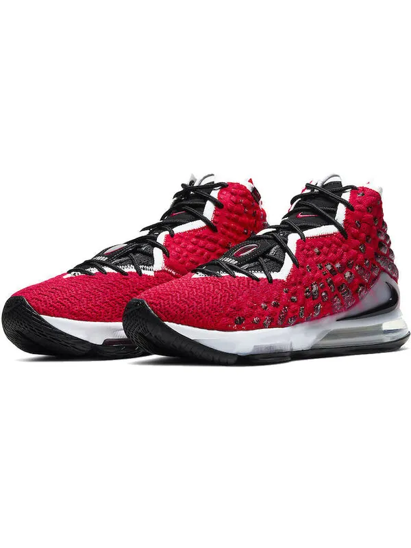 Кроссовки Nike LeBron 17 EP 'Air Max Uptempo' — изображение 3 из 4, красный/белый/черный