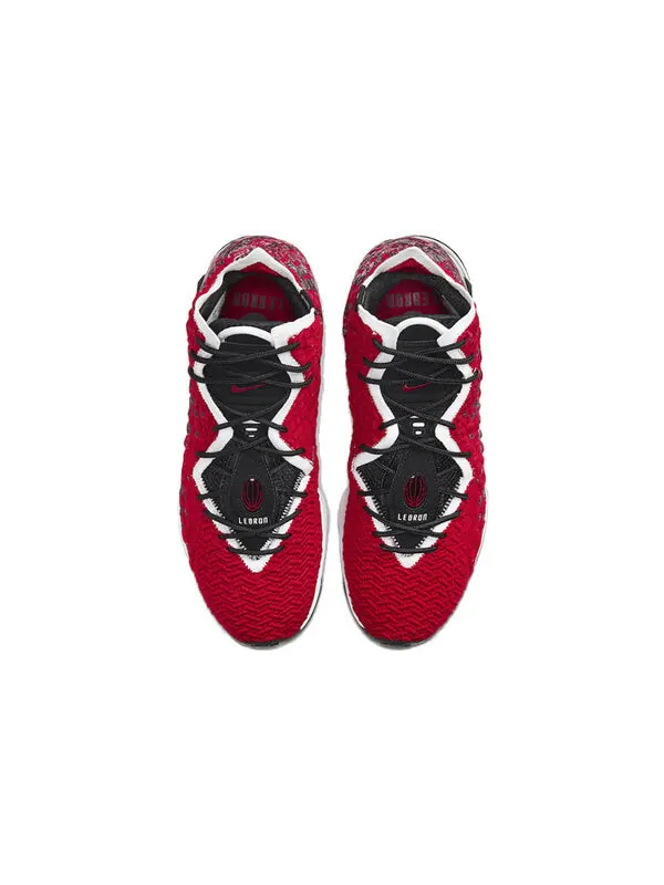 Кроссовки Nike LeBron 17 EP 'Air Max Uptempo' — изображение 4 из 4, красный/белый/черный