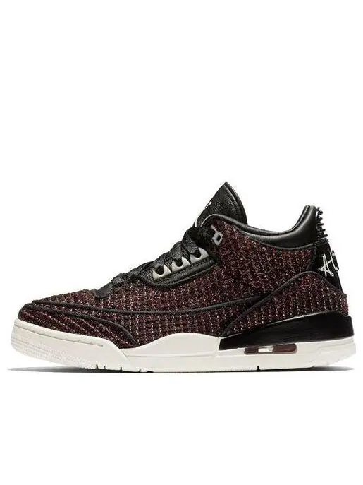 Кроссовки anna wintour x 3 ретро Air Jordan — изображение 1 из 4, красный/-черный