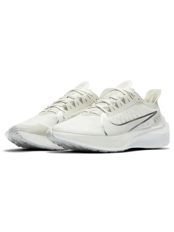 Кроссовки зум гравитация Nike — изображение 3 из 4, серебристый/белый